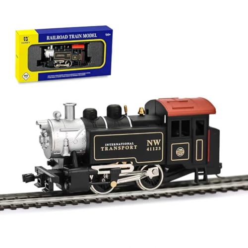 HO Scale 0-4-0 Powered Steam Locomotive (12V) Metal Wheelsets Factory Installed Knuckle Couplers Classic Industrial & Yard Switcher Locomotive Only