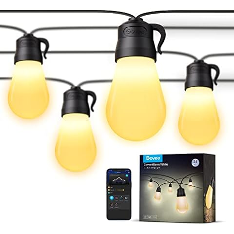 Govee 24ft Smart Outdoor String Lights Cover