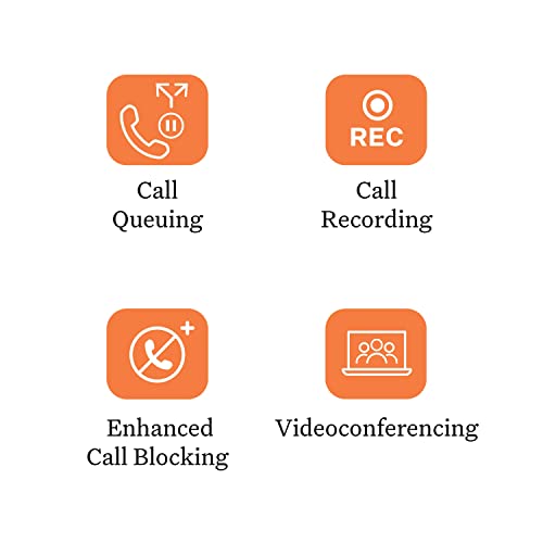 Ooma 811008023584 Provisioned 2602 Office Ip Desk Phone: Ideal For Ooma Office Cloud-Based Voip. Virtual Receptionist thumb #3