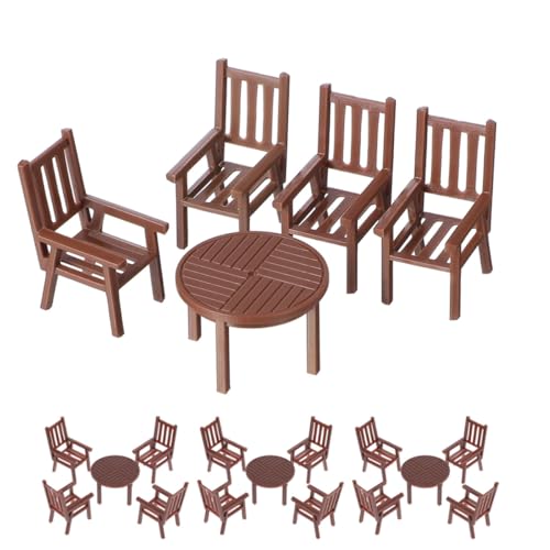 NUOLUX �~�j�`���A�h�[���n�E�X�p�e�[�u���ƈ֎q4�r�Z�b�g �ϋv�f�ނ̃~�j�Ƌ�͌^ �W�I���} ���z�͌^�̑����p�A�N�Z�T���[