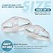MENOCADY Pack of 12 Bunion Toe Separators Corrector for Big Toe, (0.29