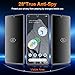 QUESPLE 2 Pack for Google pixel 8 Pro Anti-Glare Matte Privacy Screen Protector 6.7 inch, Smooth and Responsive Touch Flexible EPU Film, [Support Fingerprint Unlock] [Self-Healing] [Not Glass]