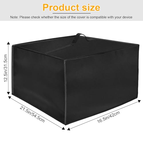 Image of Toaster Oven Air Fryer Cover, Heat-Resistant Waterproof Dust-proof Kitchen Appliance Covers Compatible with Breville Smart Oven Air Fryer Pro BOV900BSS Nuwave Bravo Air Fryer Toaster Smart Oven