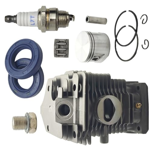 Kit de cilindro de 46 mm, junta y sello de aceite para motosierra Stihl MS 270 280