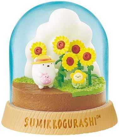 Amazon すみっコぐらし ほのぼのすみっコ日和 Everyday Terrarium エブリデイテラリウム 2 ひまわり畑でかくれんぼ 単品 リーメント Re Ment ロボット 子ども向けフィギュア おもちゃ