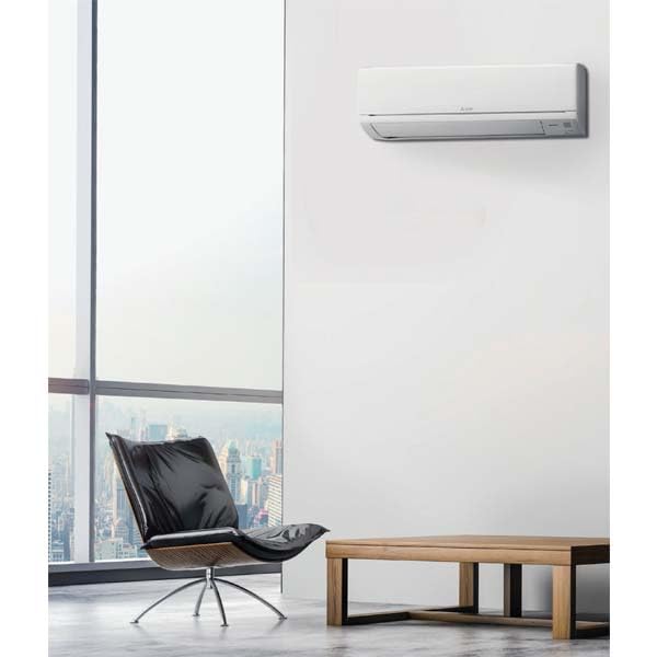 Climatizzatore Dual Split 12000 + 9000 Btu, Inverter, Classe A++/A+ MSZ-HR25 + HR35VF + MXZ-2HA50VF