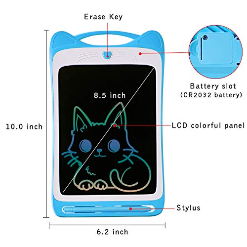 LODBY LCD Drawing Board Toys for 3-6 Year Old Boys Gifts, Electronic Writing Board for Kids Christmas Birthday Gifts for Age 2-6 Year Old Boys, Drawing Sketch Pad Toys for Age 2-6 Year Old Boys