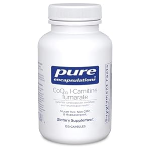 Pure Encapsulations CoQ10 l-Carnitine Fumarate | Ultra-Charged Cardiovascular Support | 120 Capsules