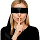 Sinful Deluxe Satin Augenbinden für Sex - Schwarz Sexspielzeug für Paare - Augenbinde für Frau Sex - Weiche Augenbinde BDSM Blindfold Sex - Augenmaske für Frau Sex aus Satin
