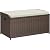 YITAHOME Outdoor Storage Bench, 70 Gallon PE Rattan Patio Storage Bench w/Handles and Soft Cushion,Outdoor Storage Box for Patio, Yard, Lawn, Garden