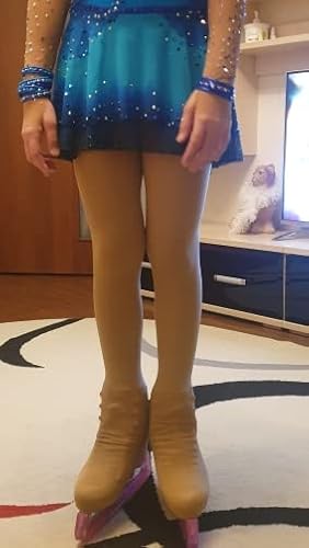 Danceyou Ice Skate Figure Skating Tights For Child Women Over The Boot,Sa #TOP7