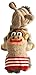 Chilly Dog Monkey Hoodie Dog Sweater, Small