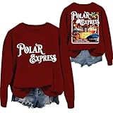 Polar Express, felpa Polar Express, camicia Polar Express, Belive Polar Express, unisex, Porpora, M