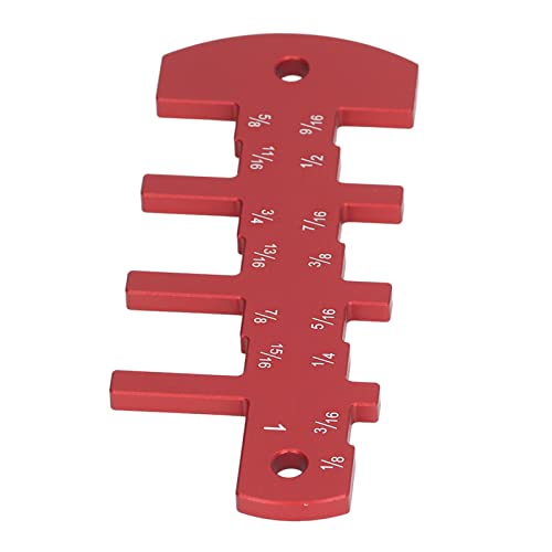 Router Depth Gauge, Table Saw Depth Gauge Height Limit Gauge Clarity Depth Gauge for Router and