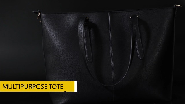 Borsa In Pelle PU Per Computer Portatile 15.6 Pollici – Grande, Elegante, Da Lavoro E Viaggio