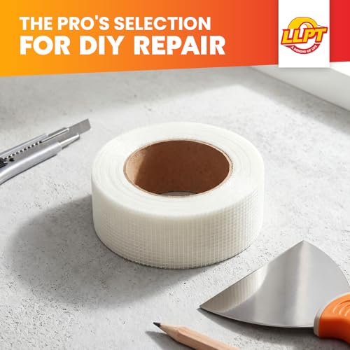 Image of LLPT Drywall Repair Fiberglass Joint Tape, 2 inch x 100 Ft, White
