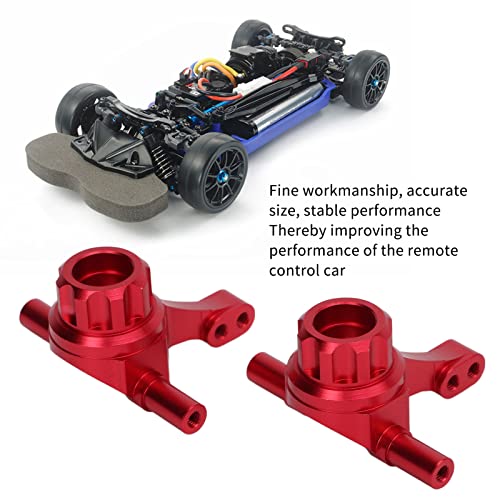 1/10 RC Car Front Knuckle, Aluminum Alloy Steering Cup Upgrade, RC Car Steering Knuckle - Image 2