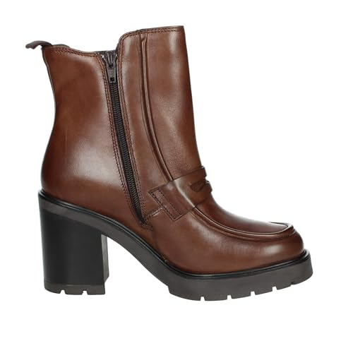 Bottines à talons marron art.BL209 aux finitions soignées de haute qualité - 4