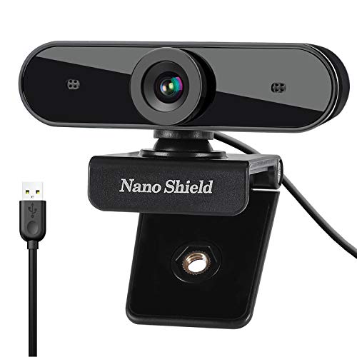 1080P USB Webcam with Stereo Microphones, Trobing Streaming Full HD Web Camera Wide