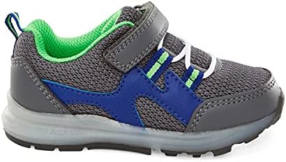 Simple Joys by Carter's Kids Anka Light Up Sneaker, Grey, 5 US Unisex Toddler | Image 1