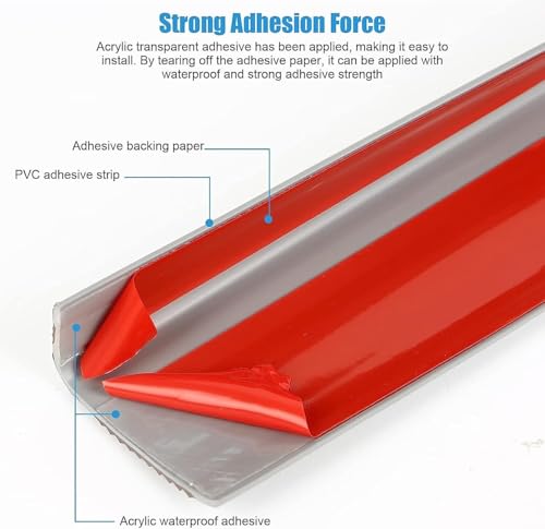 Protector de goma antideslizante para escaleras sin caídas 6