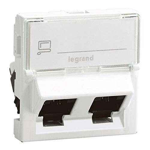 Prise RJ45 Cat 6 FTP Legrand Mosaic pour stopper les coupures internet