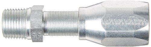 Image of EATON Weatherhead 24710N-108 Male Pipe Rigid Fitting, AISI /SAE 12L14 Carbon Steel, 1 /2 inch Hose ID, 1 /2 inch Pipe Size