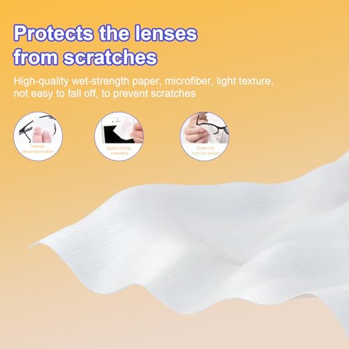 Xflyxin YJC001 Lens Wipes For Eyeglasses,Eyeglass Erasers Are Packed Separately,Glasses Cleaner thumb #4