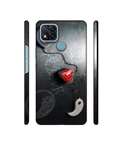Image of Solimo Plastic Designer Chinnese Yin and Yang 3D Printed Hard Back Case Backcase for Mobile Cover for Oppo A15, Multicolor