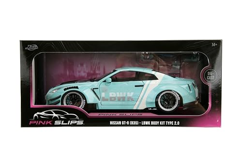 Jada Pink Slips Nissan GTR R35 1:18 Modelo Diecast miniatura 2
