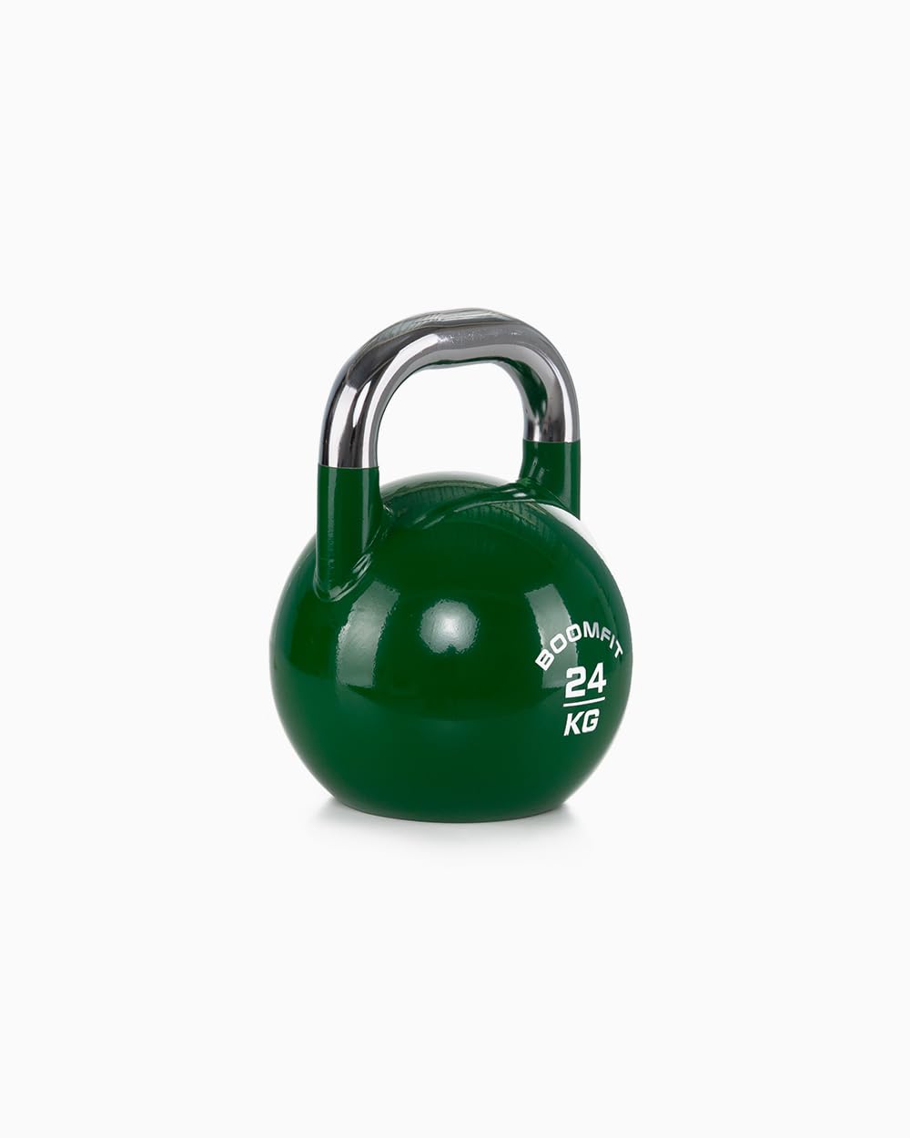 BOOMFIT Kettlebell 4-40 kg Pesi Palestra | Kettlebell da Competizione Professionale in Acciaio | Dimensioni Standard per Tecnica Costante | Pesa Russa per Crossfit, Home Gym e Allenamento Funzionale