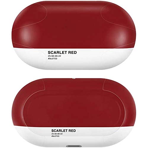 Skinit Decal Audio Skin Compatible with Samsung Galaxy Buds+ - Officially Licensed Originally Designed Scarlet Red Design