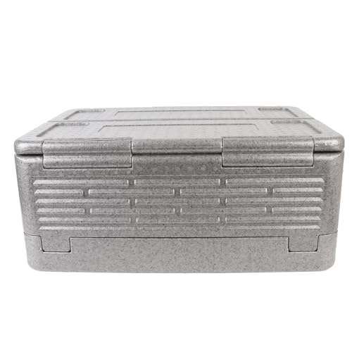 Isolierter Speisenbehälter, 60 l EPPWarmbox und Speisenbehälter zum Warmhalten von Speisen, faltbare und tragbare Warmbox und Speisenwärmer für Gastronomie und Transport