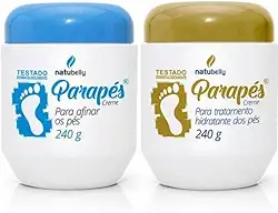 Kit Parapés (Creme Para Afinar os Pés e Creme Hidratante para os pés) 240g cada - Natubelly