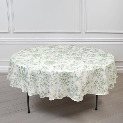 Efavormart Polyester Round Tablecloth 90