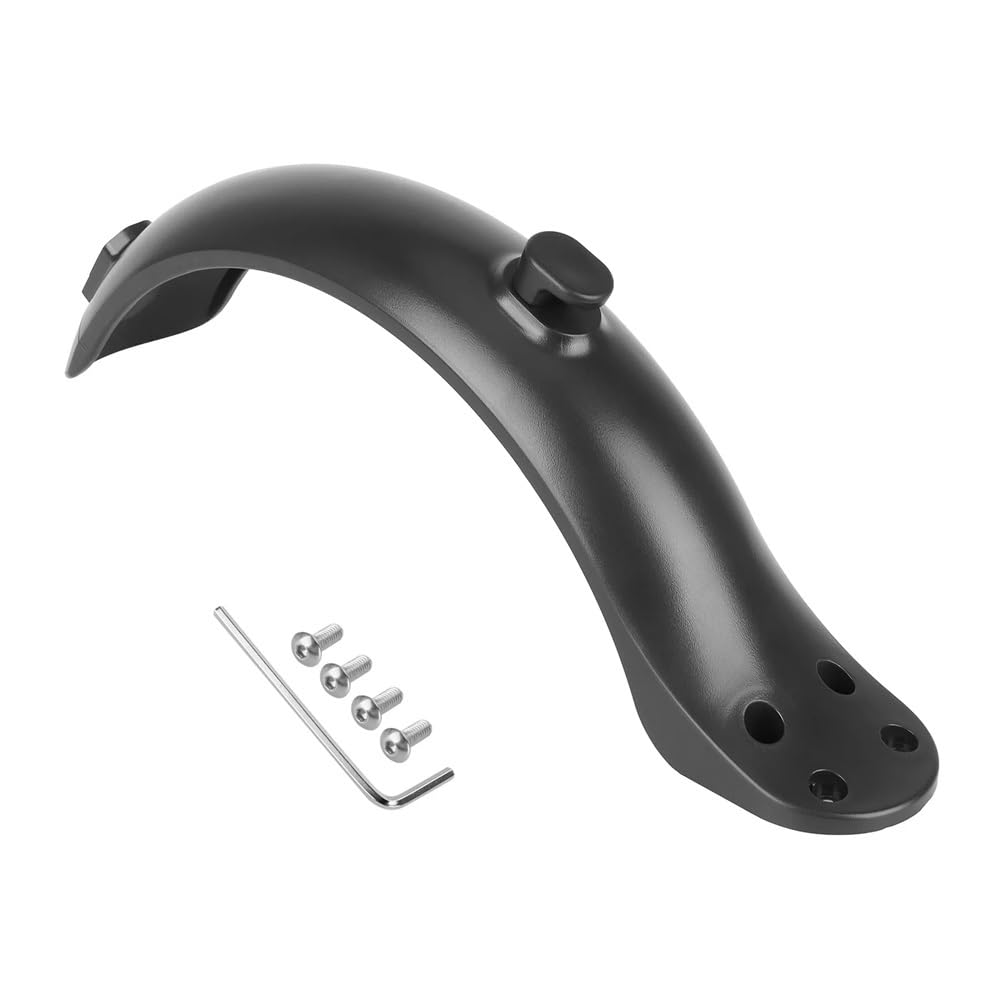 Ytqmorebnz Rear Fender Mudguard For Oem Electric Scooter Baffle 4 Hole 8.5 Inch Scooter Fender With Screws(Rear Fender)