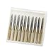 10pcs Tungsten Carbide Grinding Burs FG by Pwhite