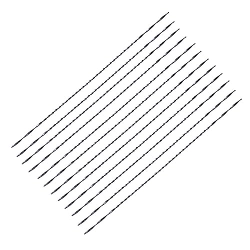 WATIIFUFU Hojas De Corte Espiral Para Madera, Accesorios De Herramientas Manuales, Acero Duradero, Juego De 12 Piezas Para Bricolaje y Trabajos De Precisión