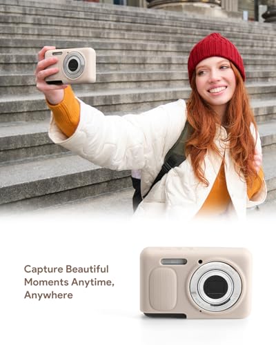Funda Silicona para Cámara KODAK PIXPRO FZ55 Beige miniatura 4