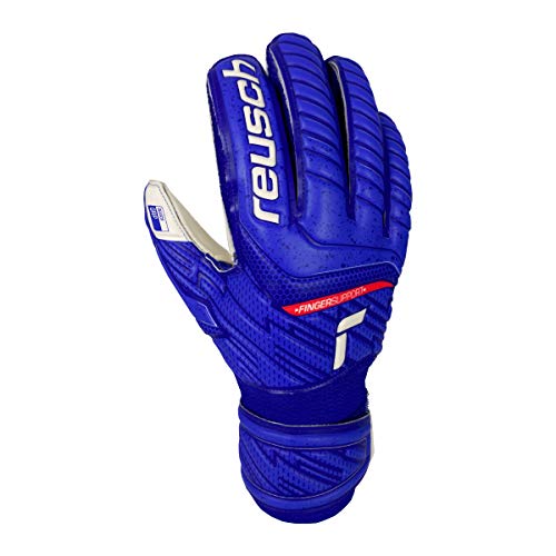 Reusch Attrakt Grip Finger Support Junior Flexible Torwarthandschuhe Kinder...