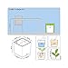 Lechuza 15392 Cube Cottage 50 Self-Watering Planter for Indoor and Outdoor Use, 20