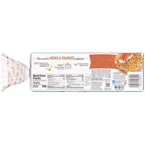 Thomas’ Sourdough English Muffins, 6 Count, 12 Oz Package Of English Muffins #TOP4