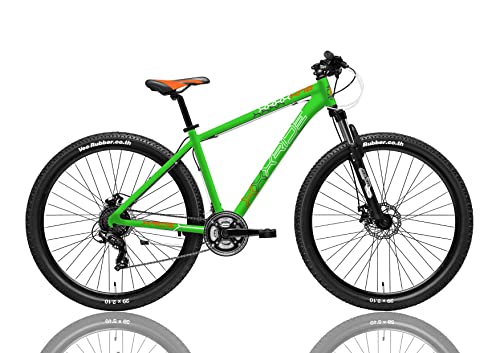  BICI MTB 27,5 CASCELLA XNC CON FRENO A DISCO MECCANICO SHIMANO 21V VERDE (L)