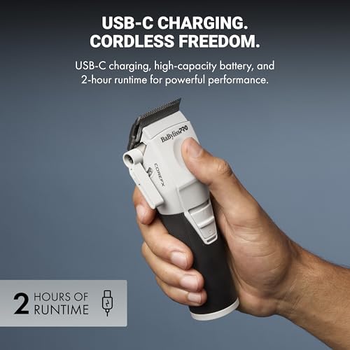 BaBylissPRO COREFX Professional Performance Hair Clipper