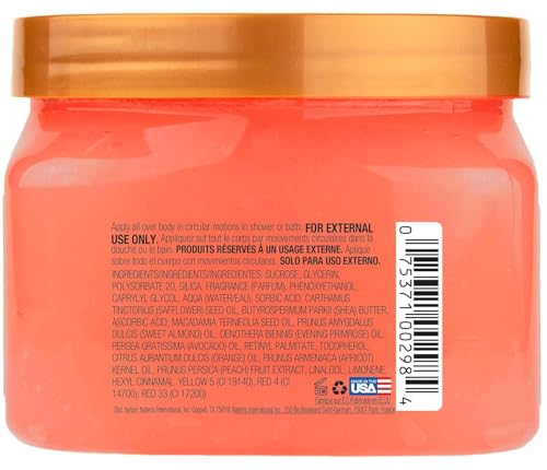 Image of Tree Hut Peach Sorbet Shea Sugar Scrub | Exfoliating Body Scrub Removes Dead, Dry Skin for a Soft & Hydrated Feel | Nourishing Essential Body Care | 510gms