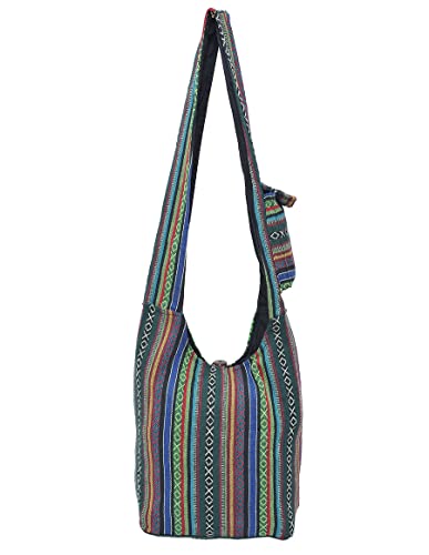 THE COLLECTION ROYAL Graphic Crossbody Bag for Women, Boho Purse, Boho Bag, Hippie Bag, Hippie Purse, Cloth Purse for Women3
