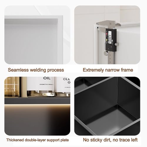 Cabine de douche moderne en acier inoxydable étanche et sans travaux de carrelage