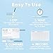 Wondfo Ultra Accurate Ovulation Test Strips -Ovulation Urine Tests with Numerical Result, Fertility Cycle Monitoring- 20 LH Test