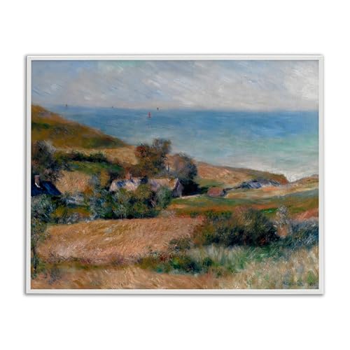 Vue de la mer Renoir Stupell cadre blanc pour habiller vos petits murs vides