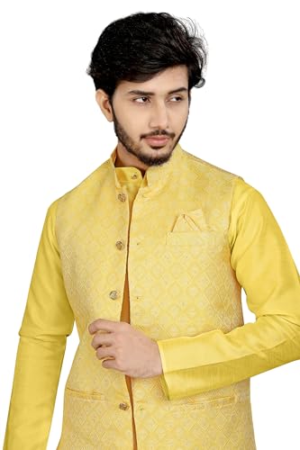 Image of Trustous Traditional Men's Kurta Koti Set (3 PCS SET)